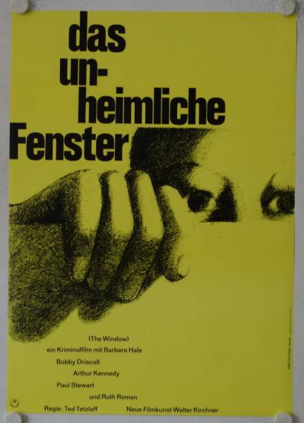 The Window re-release german movie poster